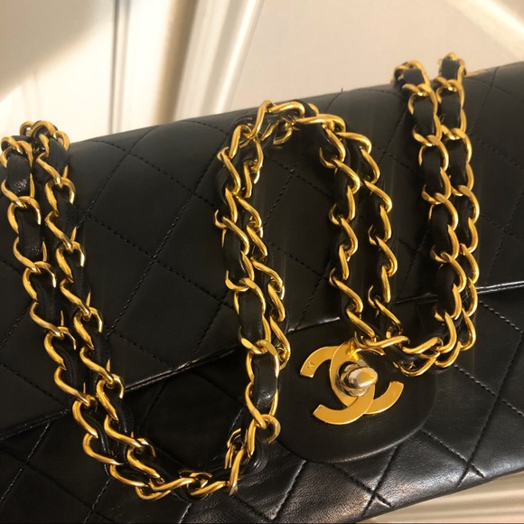 SOLD***Chanel Vintage Classic Double Flap Bag - Picture 13 of 13